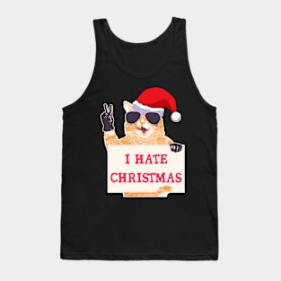 I Hate Christmas Tank Top